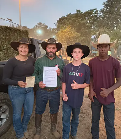 jumento da raça pêga